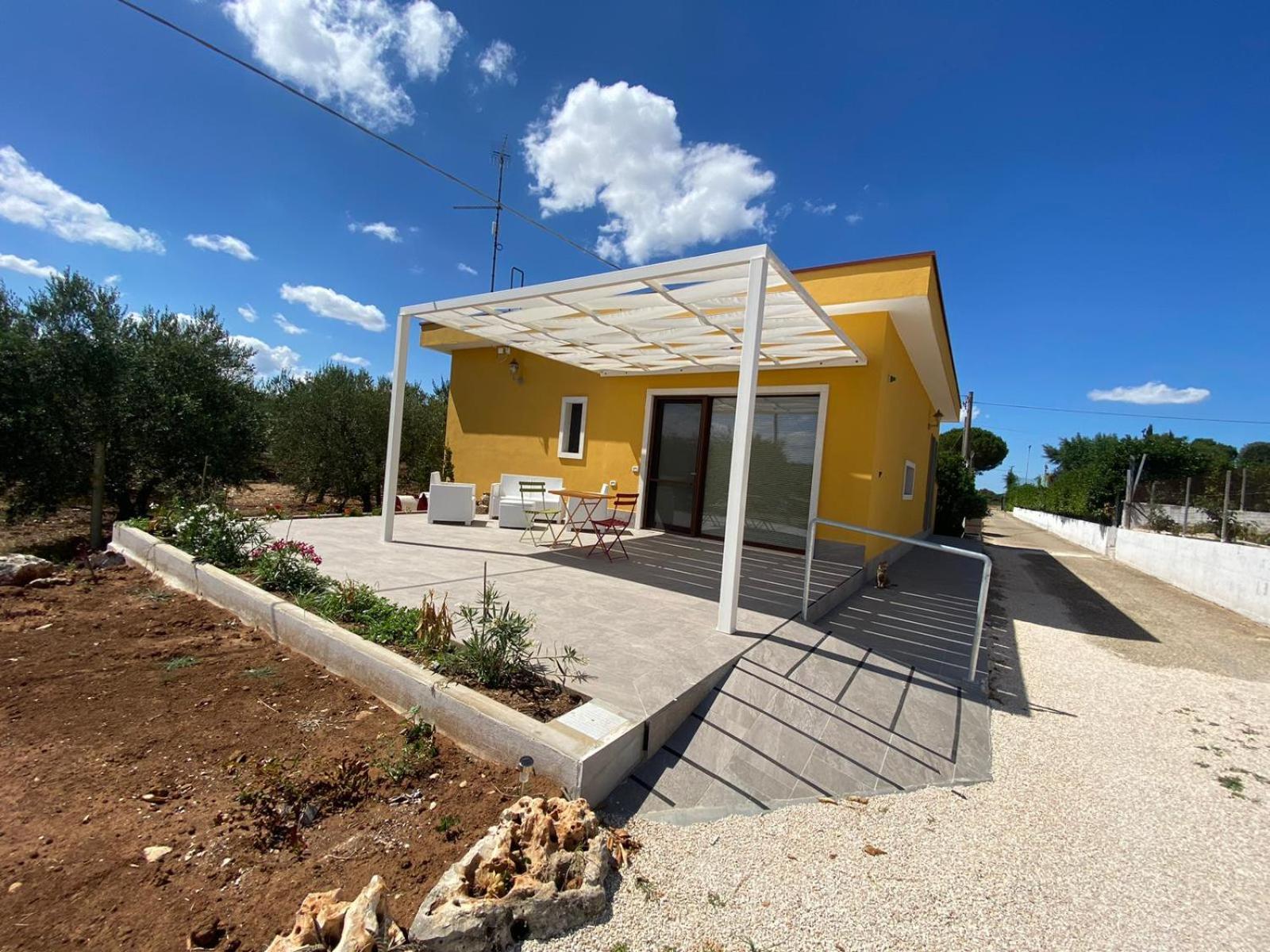 אקואוויווה דלה פונטי Villa Trellame - Casa Vacanze Tra Gli Ulivi מראה חיצוני תמונה